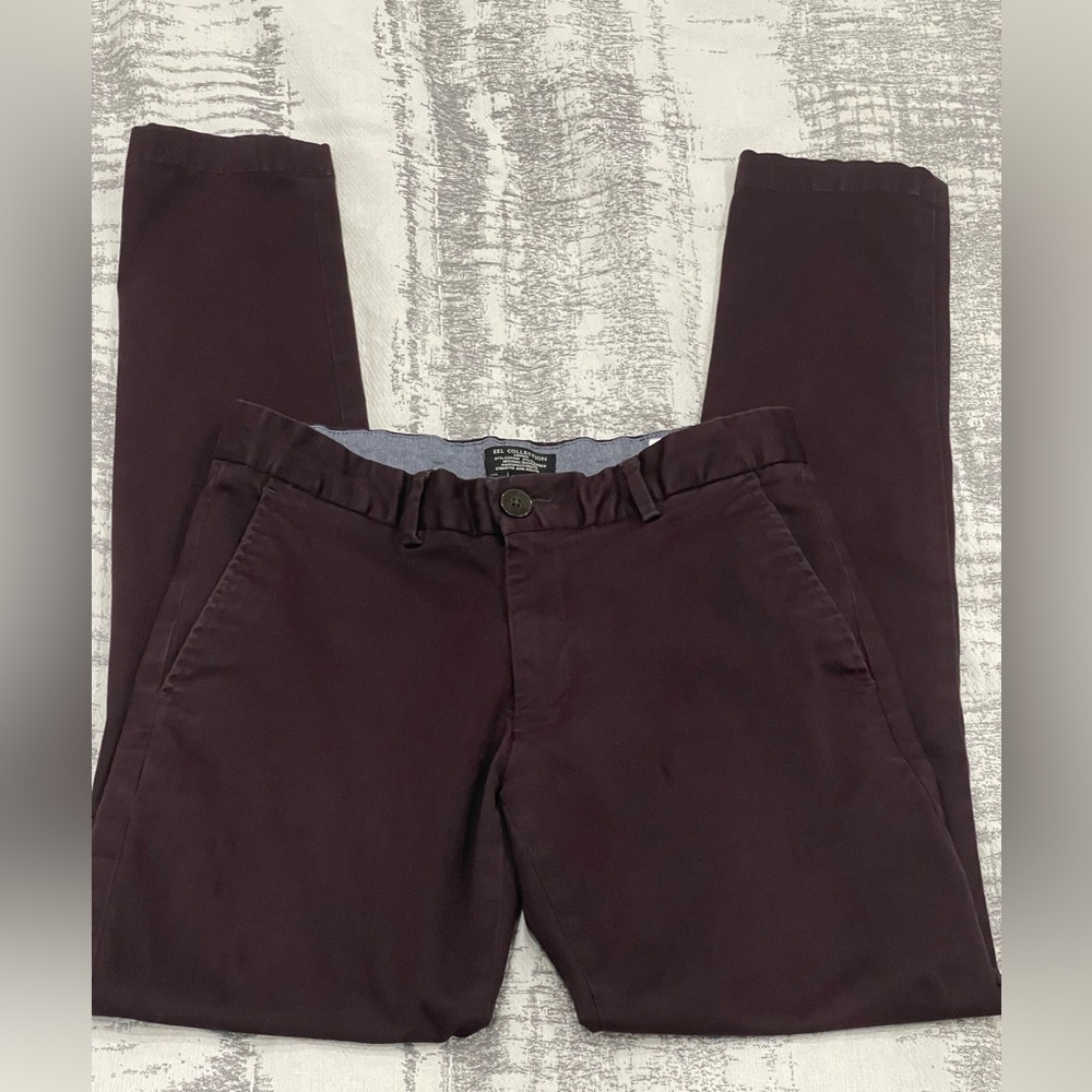 Eel Collection 28x33‎ Brown Chinos with Stretch and Pockets 103